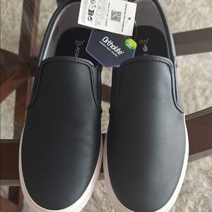 Men's Black Slip-On Shoes